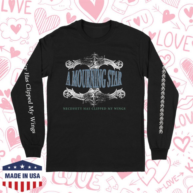 Armada Merch Store A Mourning Star Necessity Has Clipped My Wings Long Sleeve 4 Armada Merch Store A Mourning Star Necessity Has Clipped My Wings Long Sleeve