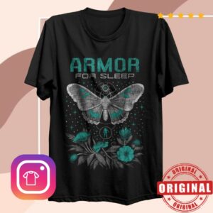 kenny Armor For Sleep Merch Moth Tee kenny Armor For Sleep Merch Moth Tee