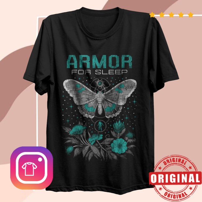 kenny Armor For Sleep Merch Moth Tee kenny Armor For Sleep Merch Moth Tee