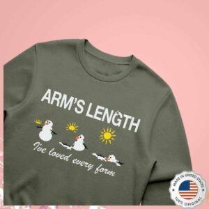 kenny Arms Length Store Merch Shop Green Snowman Crewnecke
