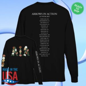 kenny Arrows In Action Merch Shop Us Tour Floral Long Sleeve Tees