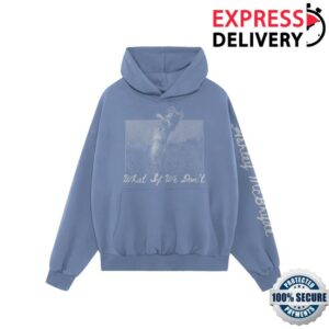 Ashley Mcbryde Merch Store Blue What If We Don't Hoodie