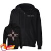 Bad Suns Merch Shop L & P Logo Black Zip Hoodie