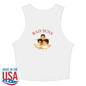 Bad Suns Merch Store Baby Angels Cropped Tank