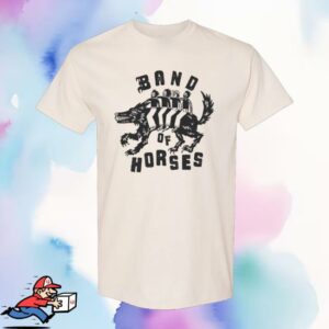 kenny Band Of Horses Merch Shop Wolf Tee