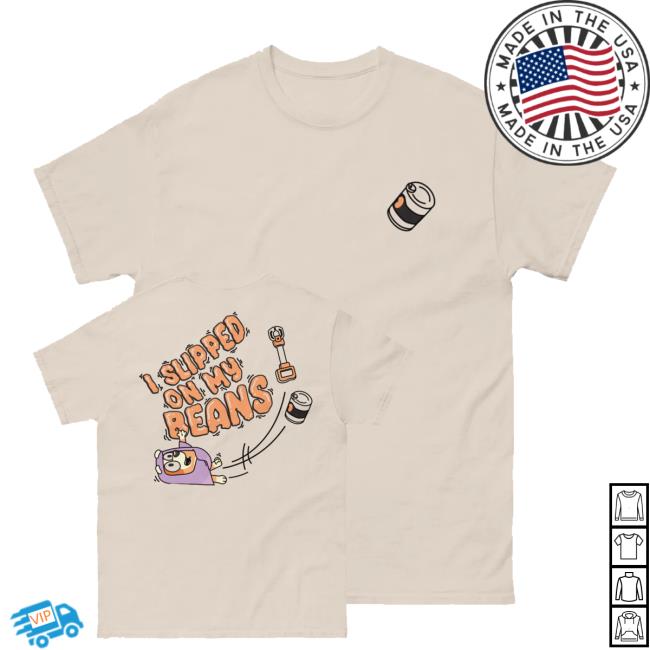 Bbc Shop Merch Bluey Adults T-Shirt Slipped On My Beans 3 Bbc Shop Merch Bluey Adults T-Shirt Slipped On My Beans