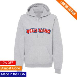 kenny Belly Gang Kushington Merch Shop Store Belly Gang Hoodie Grey