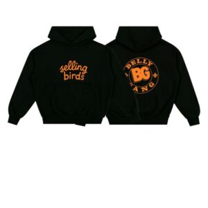 kenny Belly Gang Kushington Merch Shop Store Selling Birds Hoodie Black