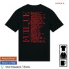 kenny Biffy Clyro Store Merch Futique Repeat Uk Eu 2026 Tour Shirt Black
