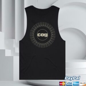 kenny Birdsrobe Merch Store Cog Logo Tank Blacka