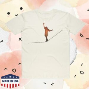 kenny Birdsrobe Merch Store Cog Walk The Line Single T Shirt Natural