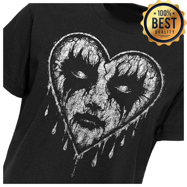 Blackcraft Cult Shop Merch Corpse Paint Heart T-Shirt 5 Blackcraft Cult Shop Merch Corpse Paint Heart T-Shirt