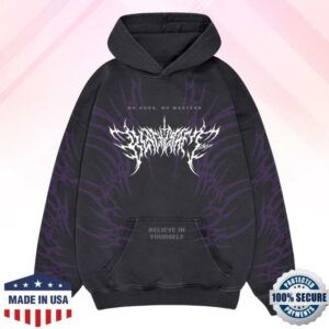 kenny Blackcraftcult Merch Store Purple Spikes Pullover Hoodie