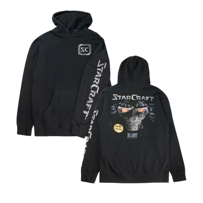 kenny Blizzard Gear Merch Store Starcraft Box Art Black Pullover Hoodiess kenny Blizzard Gear Merch Store Starcraft Box Art Black Pullover Hoodiess