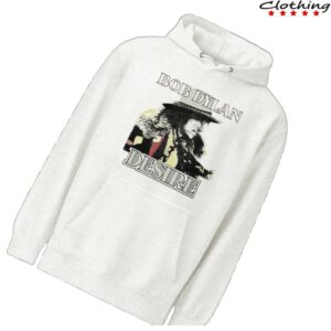 kenny Bob Dylan Merch Store Desire Off White Heather Hoodies