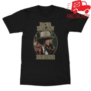 kenny Bob Dylan Store Merch Desire Black T Shirt
