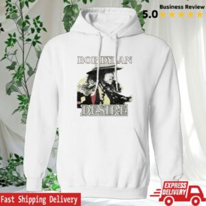 kenny Bob Dylan Store Merch Desire White Hoodie