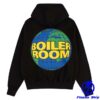 kenny Boiler Room Merch Store Globe Logo Hood Blacka