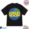 kenny Boiler Room Merch Store Globe Logo T Shirt Blacka