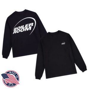 kenny Boiler Room Merch Store Waffle Ls Top Blacka