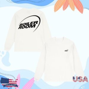 kenny Boiler Room Merch Store Waffle Ls Top Off White
