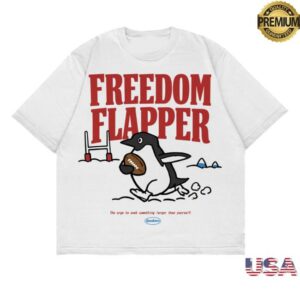 Bonkers Corner Merch Shop Freedom Flapper Penguin