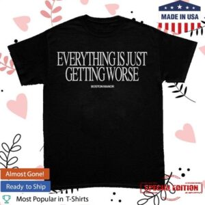 kenny Boston Manor Band Store Merch Shop Worse Tee Black