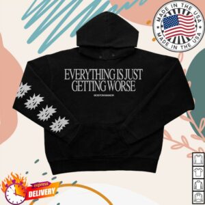 kenny Boston Manor Merch Store Worse Hoodie Black