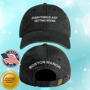 kenny Boston Manor Merch Worse Cap Black1
