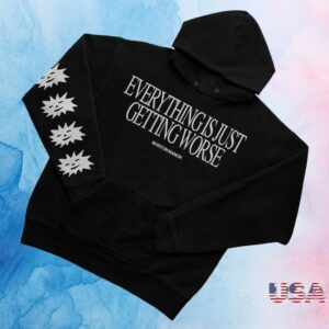 kenny Boston Manor Merch Worse Hoodie Black1