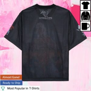 kenny Brain Dead Merch Store Brain Dead X Cannibal Corpse Football Jersey Blacks