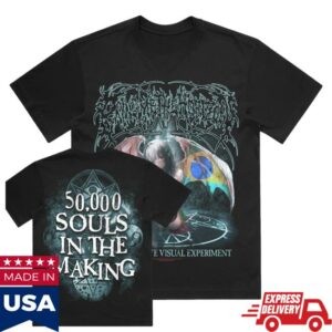 kenny Bring Me The Horizon Merch Shop L.I.V.E. In São Paulo Black T Shirt