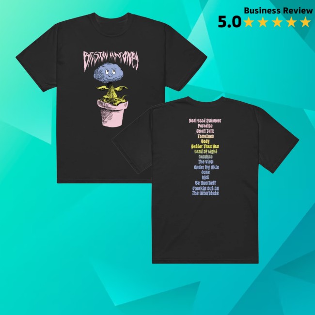 Briston Maroney Store Merch Red Rocks Tracklist Shirt 5 Briston Maroney Store Merch Red Rocks Tracklist Shirt