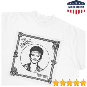 kenny Bruno Mars Shop The Romantic Tee Whitee kenny Bruno Mars Shop The Romantic Tee Whitee
