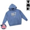 kenny Bsixtyseven Merch Store B67 Snow Wash Hand Frayed Heavyweight Hoodiea