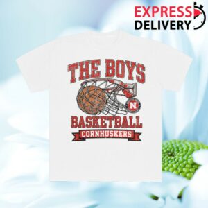 Bussin' With The Boys Merch Store The Boys Basketball Cornhuskers Shirt