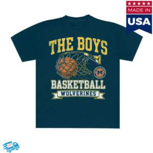 Bussin' With The Boys Merch Store The Boys Basketball Wolverines Shirt