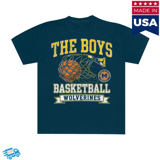 Bussin' With The Boys Merch Store The Boys Basketball Wolverines Shirt 2 Bussin' With The Boys Merch Store The Boys Basketball Wolverines Shirt