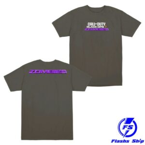 kenny Call Of Duty Merch Call Of Duty Black Ops 7 Zombies Grey Shirt0