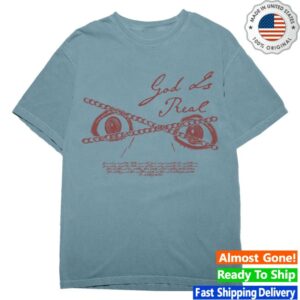 kenny Cameron Winter Merch God Is Real Tee