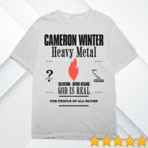 kenny Cameron Winter Merch Store Heavy Metal Tee