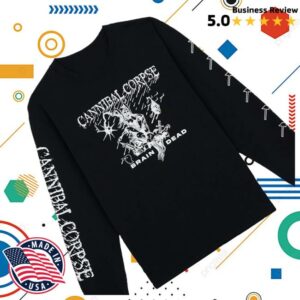 kenny Cannibal Corpse Merch Shop Cannibal Corpse X Brain Dead Mutilation Long Sleeves