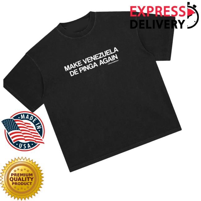 kenny Caracas Merch Shop Store Make Venezuela De Pinga Black Teed kenny Caracas Merch Shop Store Make Venezuela De Pinga Black Teed