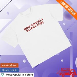 kenny Caracas Merch Shop Store Make Venezuela De Pinga White Tees