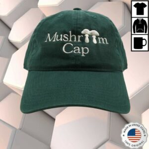kenny Ceramics Merch Store Mushroom Cap Dark Green Hat