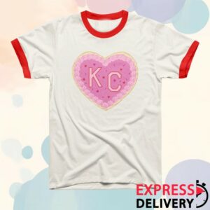 kenny Charlie Hustle Merch Store Cookie Kc Heart Ringer Shirt