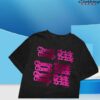 kenny Cheap Trick Store Merch Shop 6 Lines Logo Pink Foil Teee