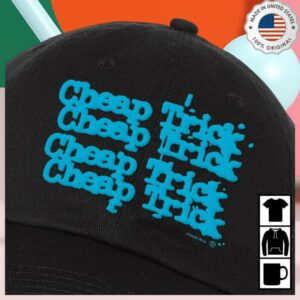 kenny Cheap Trick Store Merch Shop Blue 4 Line Logo Hate