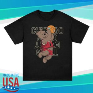 Chicago Over Everything Store Merch The Hooping Pooh Shirt Black