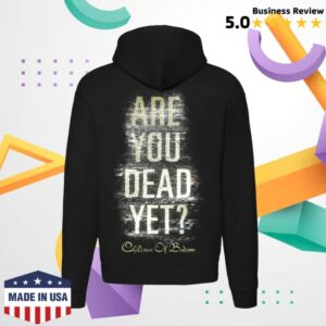 Children Of Bodom Merch Store Are You Dead Yet Full Front Zip Hoodie